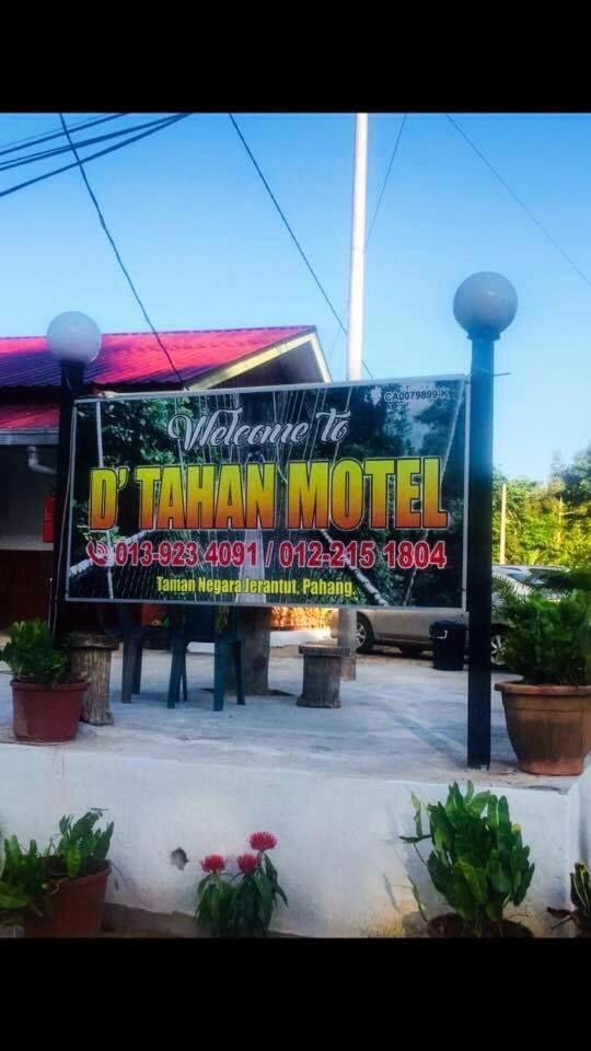 Dtahan Motel Taman Negara Kuala Tahan Eksteriør bilde