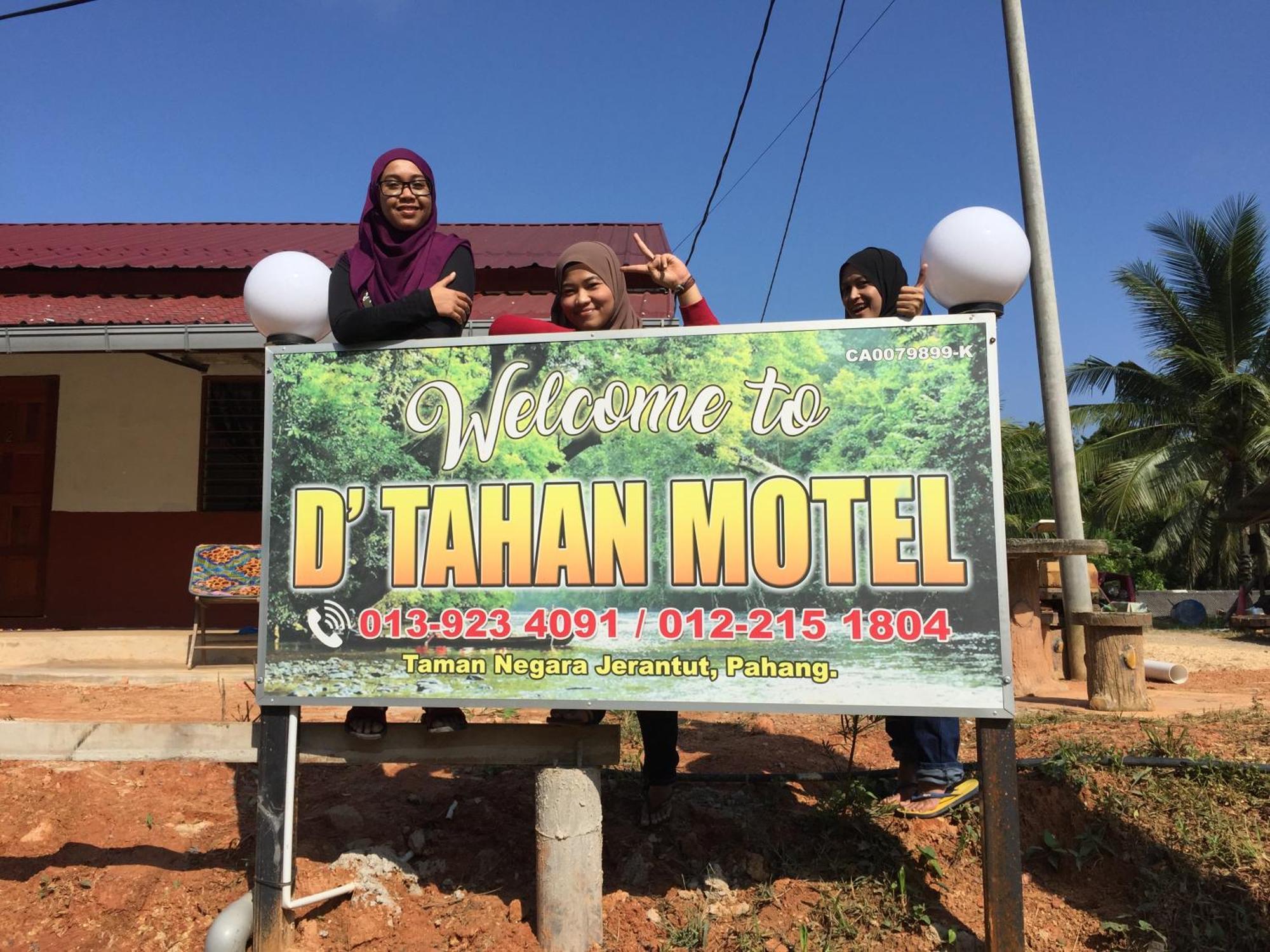 Dtahan Motel Taman Negara Kuala Tahan Eksteriør bilde